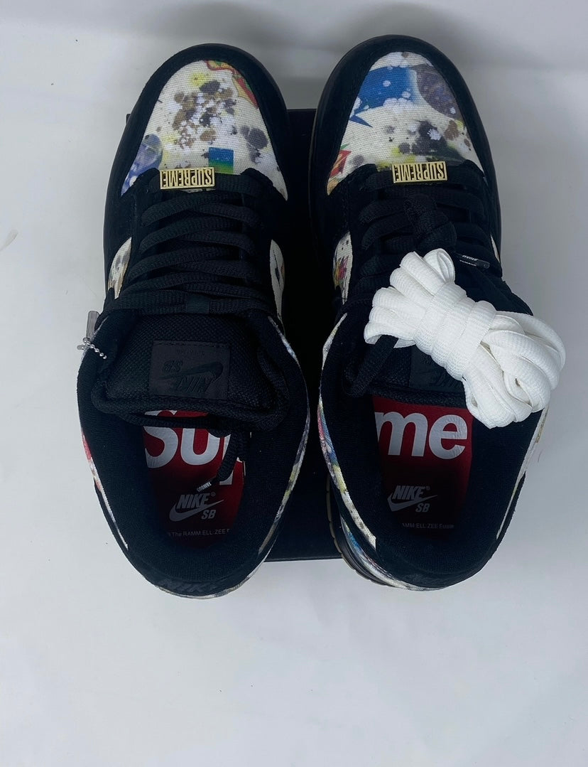 Supreme x Dunk Low SB  “Rammellzee”